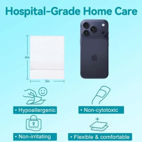 Dimora Silicone Wound Contact Layer 10 pcs | Non-adhering, Transparent, 7.5cm x 10cm thumbnail 7