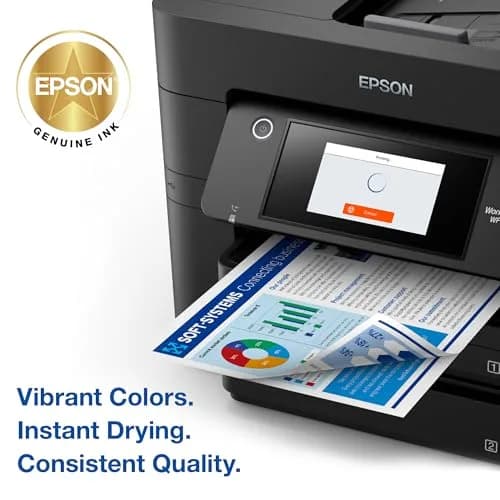 Epson 822 Genuine Ink Standard Capacity Color Cartridge 4-Pack T822520-S | 300 Pages Yield thumbnail 4