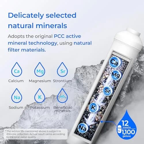 Waterdrop MNR35 Remineralization Filter 15.6 cm (6.14 in) | Restores Essential Minerals for RO Systems thumbnail 3