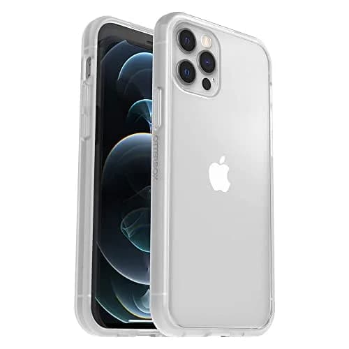 OtterBox iPhone 12 & iPhone 12 Pro Profile Series Case - Clear | Slim, Drop-Resistant, Soft Touch Edges thumbnail 1