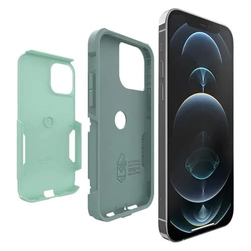 OtterBox Commuter Series Case for iPhone 12 & 12 Pro | Slim & Tough, Pocket-Friendly, with Port Protection thumbnail 4