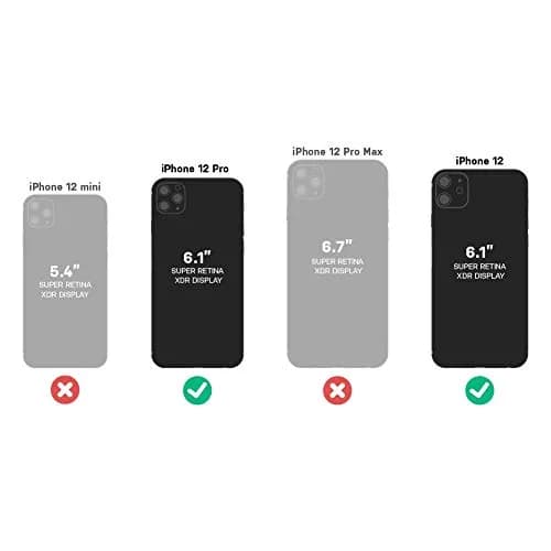 OtterBox Commuter Series Case for iPhone 12 & 12 Pro - Black | Slim & Tough, Pocket-Friendly, with Port Protection thumbnail 2