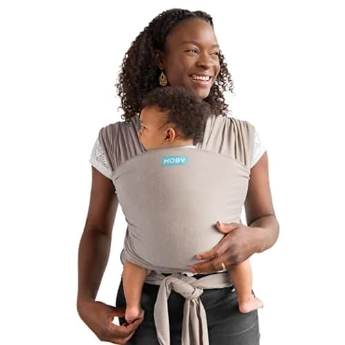 Moby Baby Wrap Carrier Element for Newborns to Toddlers (8-33lbs) | Ultra Lightweight & Adjustable thumbnail 5