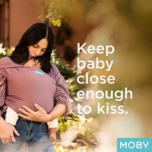 Moby Baby Wrap Carrier Element for Newborns to Toddlers (8-33lbs) | Ultra Lightweight & Adjustable thumbnail 8