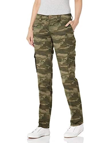 Dickies Relaxed Fit Stretch Cargo Pants Light Sage Camo 14 US | Comfortable Work Utility thumbnail 1