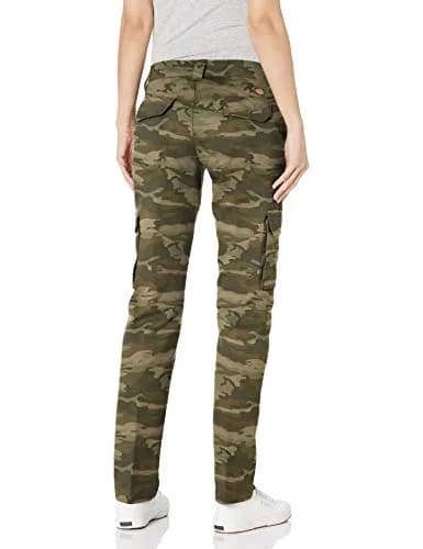 Dickies Relaxed Fit Stretch Cargo Pants Light Sage Camo 14 US | Comfortable Work Utility thumbnail 2
