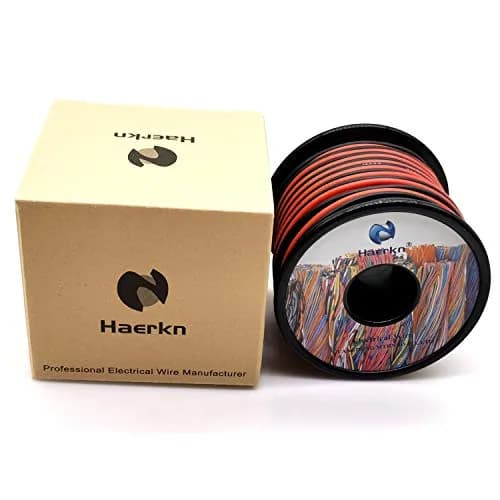 Haerkn 22 AWG Silicone Wire 200ft (60.96m) | 600V Rated, Ultra-Flexible, Tinned Copper thumbnail 3