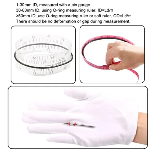 uxcell Silicone O-Ring 6.5mm OD 4.5mm ID 1mm Width Red VMQ Seal Gasket Pack of 30 | High Temp & Chemical Resistant thumbnail 4