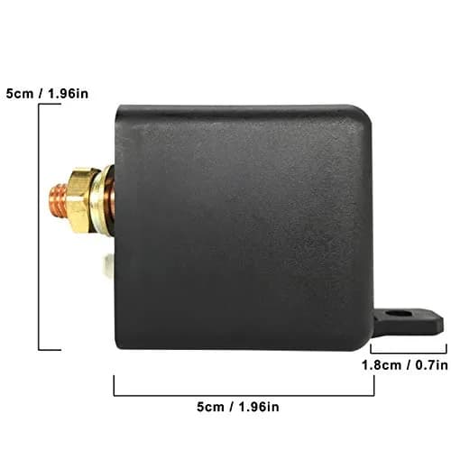 iRhapsody 12V DC 250A Continuous Duty SPST 4-Pin High Power Relay | Split Charge Relay for Heavy Duty Applications thumbnail 4