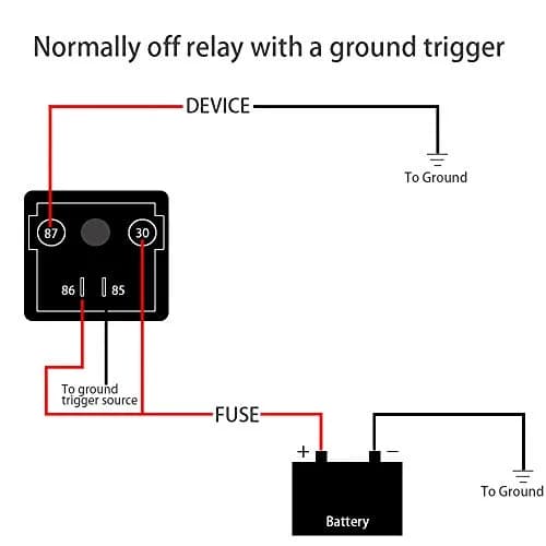 iRhapsody 12V DC 250A Continuous Duty SPST 4-Pin High Power Relay | Split Charge Relay for Heavy Duty Applications thumbnail 5