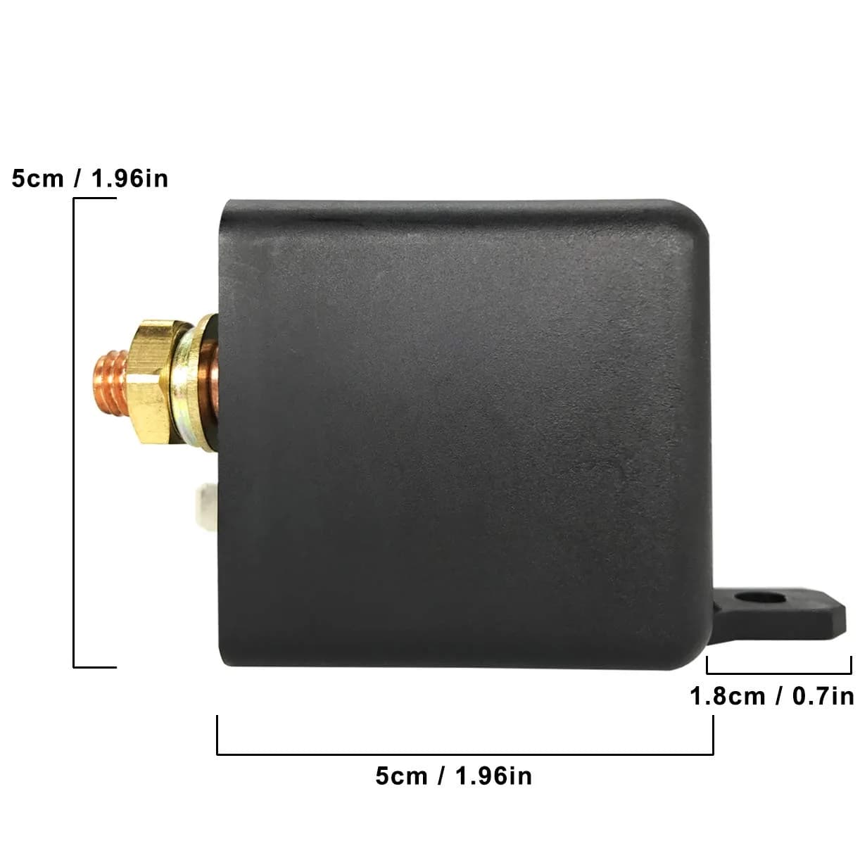 iRhapsody 12V DC 250A Continuous Duty SPST 4-Pin High Power Relay | Split Charge Relay for Heavy Duty Applications - view 4
