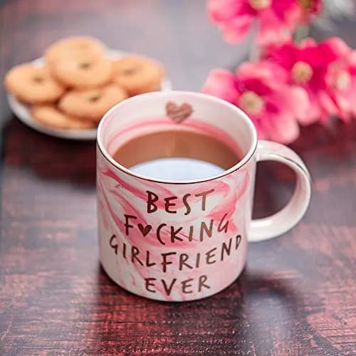 Hendson Pink Marble Mug 11.5oz | Romantic Coffee Cup for Her thumbnail 7