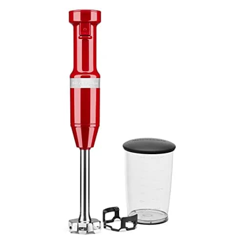 KitchenAid Variable Speed Corded Hand Blender KHBV53, Empire Red | 180W 1.0L (33.8 Fl Oz) thumbnail 2