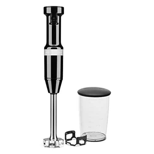 KitchenAid Variable Speed Corded Hand Blender KHBV53 Onyx Black 180W (0.24L) | Blend Smoothies, Soups & More thumbnail 2