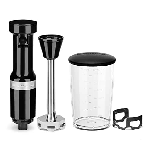 KitchenAid Variable Speed Corded Hand Blender KHBV53 Onyx Black 180W (0.24L) | Blend Smoothies, Soups & More thumbnail 3