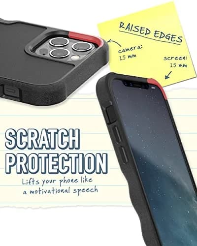 Smartish Gripzilla MagSafe Case for iPhone 12 Pro Max | Heavy Duty Impact Protection (70-120 chars) thumbnail 4