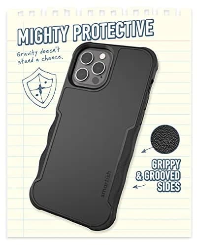 Smartish Gripzilla MagSafe Case for iPhone 12 Pro Max | Heavy Duty Impact Protection (70-120 chars) thumbnail 3