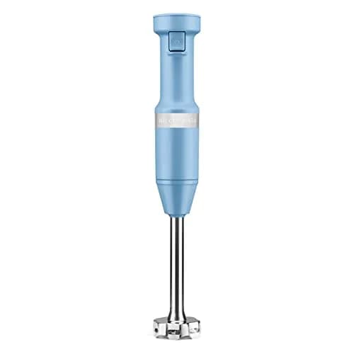 KitchenAid Variable Speed Corded Hand Blender KHBV53 Blue Velvet 180W (0.26 L) | Blends Smoothies, Soups, Sauces thumbnail 1