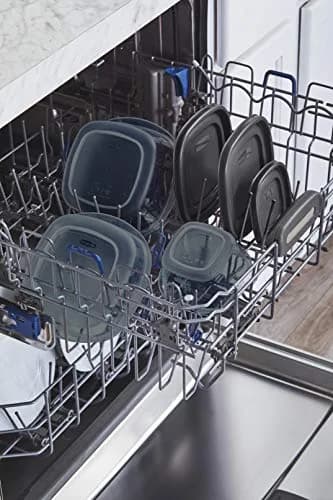 Rubbermaid EasyFindLids Food Storage Containers with SilverShield Antimicrobial Protection, 42-Piece Set, BPA-Free, Grey | Airtight & Nesting Kitchen Pantry Storage thumbnail 5
