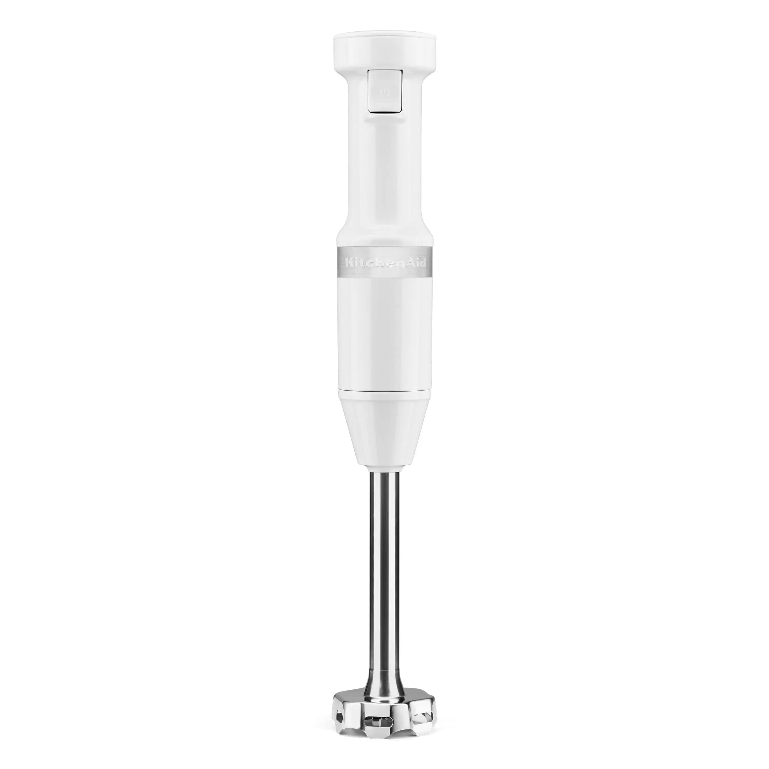 KitchenAid Variable Speed Corded Hand Blender KHBV53 White 180W (0.24 Gallon) | Blends Smoothies, Soups, Sauces - main product image