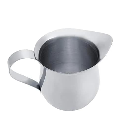 CHICIRIS Stainless Steel Milk Jug 90ml | Coffee Frothing Pitcher for Espresso Machines thumbnail 5