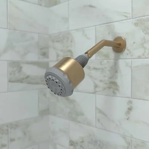 hansgrohe Clubmaster 3.7-inch Showerhead 9.4 cm (3.7-inch) Brushed Bronze | 3-Spray Easy Clean Shower Head thumbnail 2