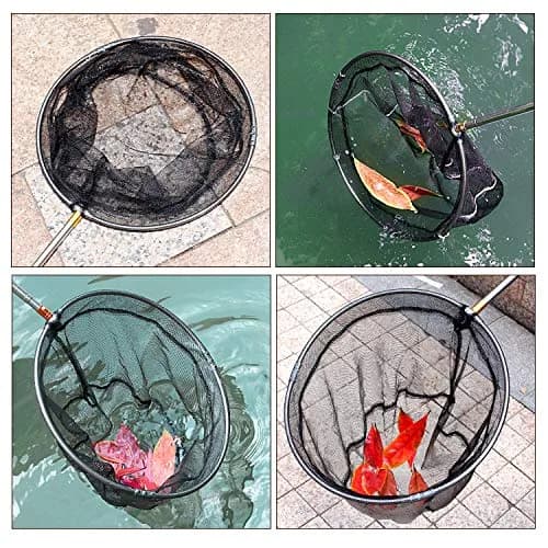 Mingjieus Pool Skimmer Net with 58" Stainless Steel Telescopic Pole | Heavy Duty Leaf Rake for Pools & Ponds thumbnail 6