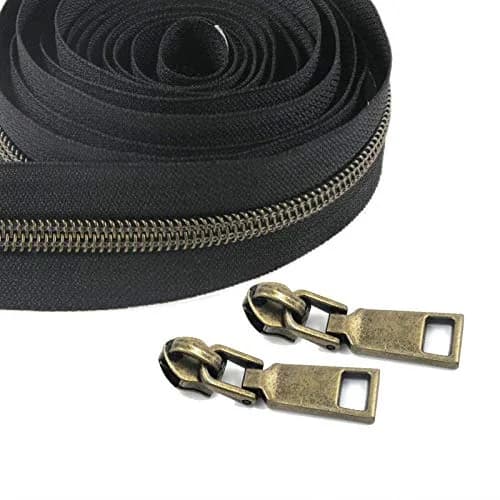 YIXI-SBest Nylon Zippers #5 10 Yards | Bulk DIY Zipper for Sewing Crafts & Bags thumbnail 1