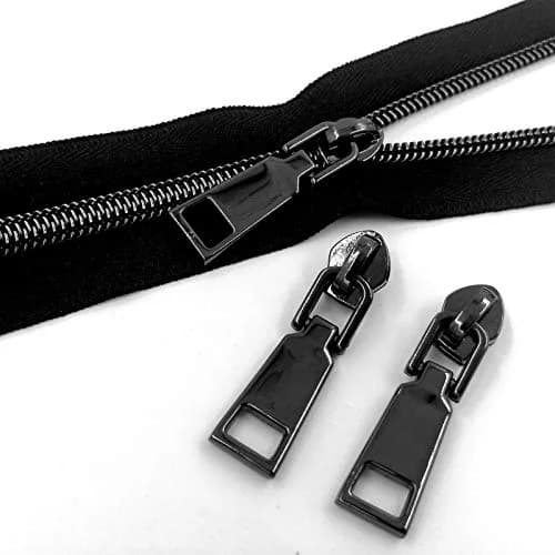 YIXI-SBest Nylon Zippers #5 10 Yards | Colorfast, Easy Cut & Sew, Perfect for Sewing & Crafts thumbnail 1