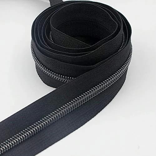 YIXI-SBest Nylon Zippers #5 10 Yards | Colorfast, Easy Cut & Sew, Perfect for Sewing & Crafts thumbnail 4