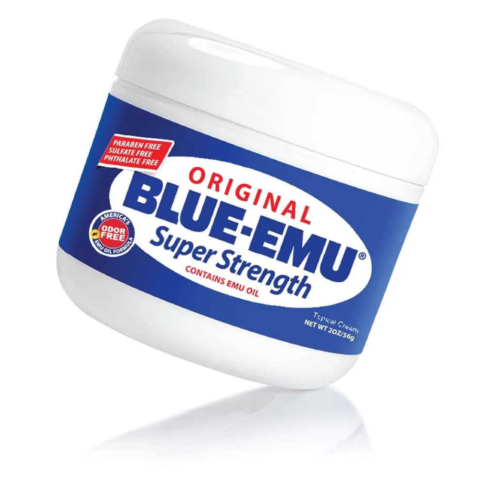 BLUE-EMU Original Super Strength Cream 2 oz (56.7 g) | Daily Muscle & Joint Support - main product image