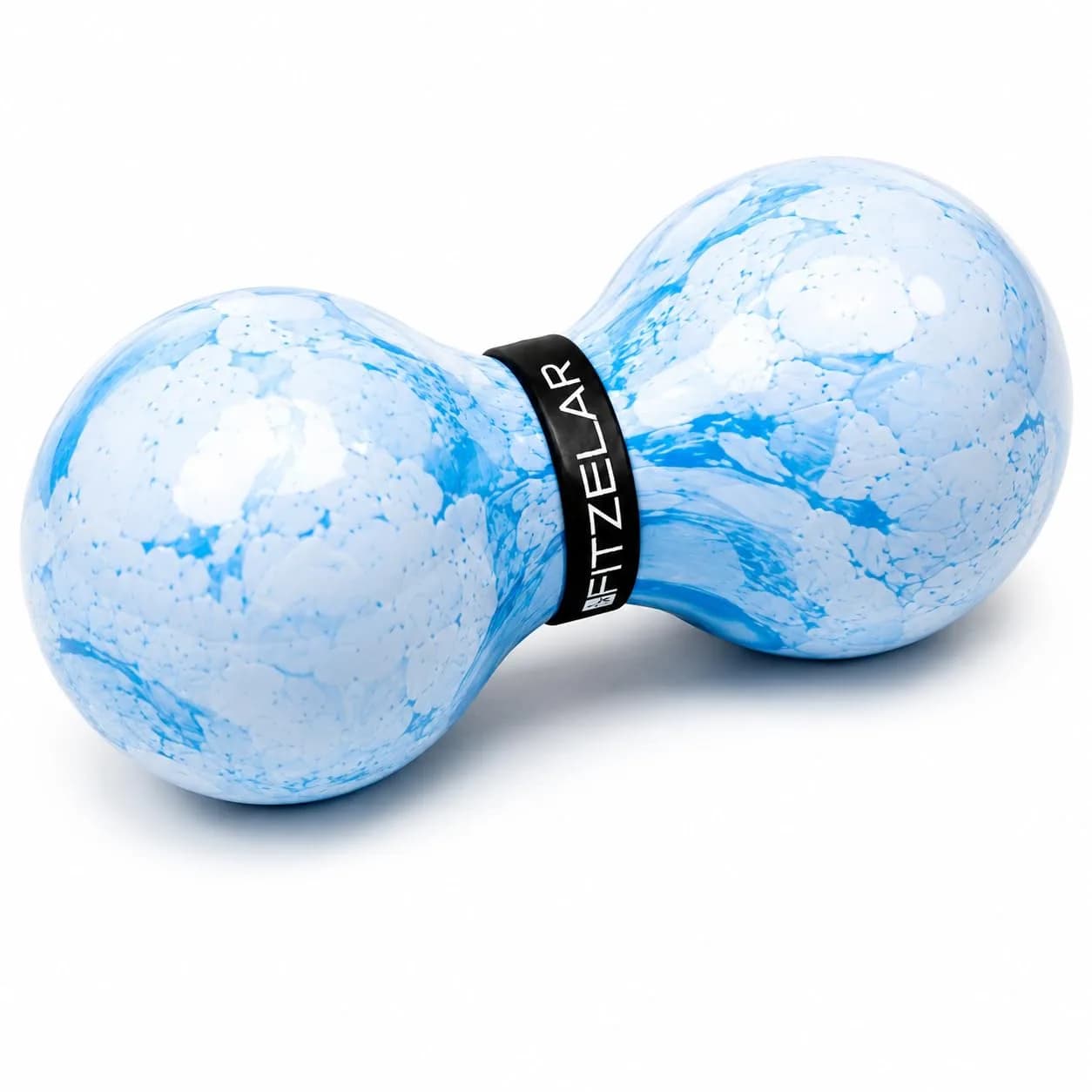 FITZELAR Double Lacrosse Massage Ball 13cm (5") | Peanut Shape for Deep Tissue Back & Waist Pain Relief - main product image