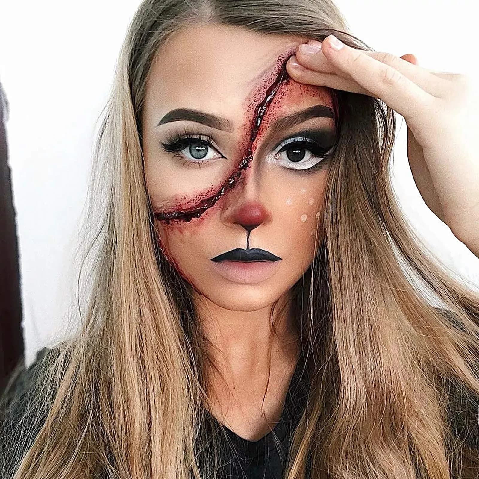 MEICOLY SFX Makeup Kit with Scar Wax & Blood Gel | Realistic Special Effects for Cosplay & Halloween - view 8