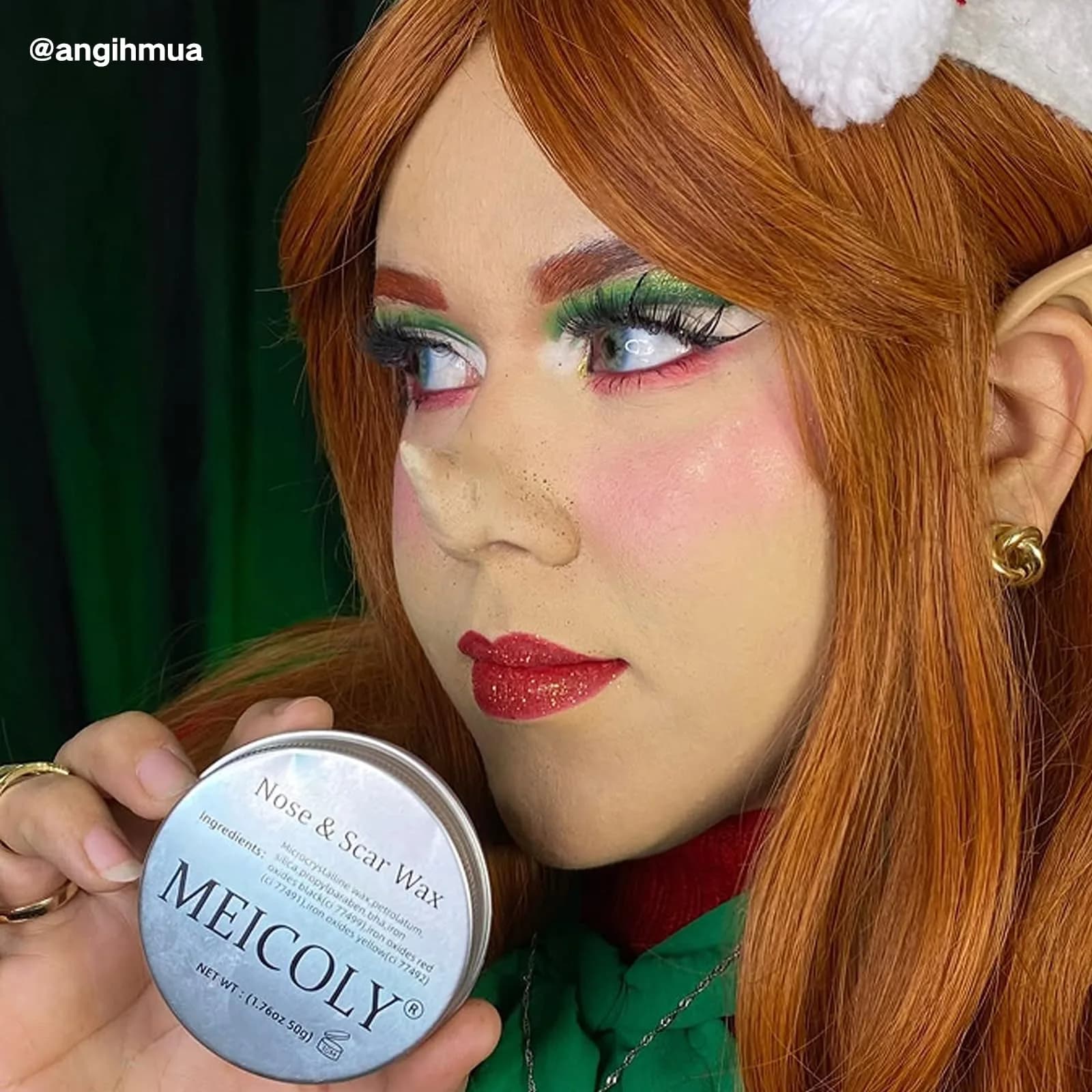 MEICOLY SFX Makeup Kit with Scar Wax, Spatula & Fake Blood Gel | Realistic Special Effects for Cosplay & Halloween - view 4