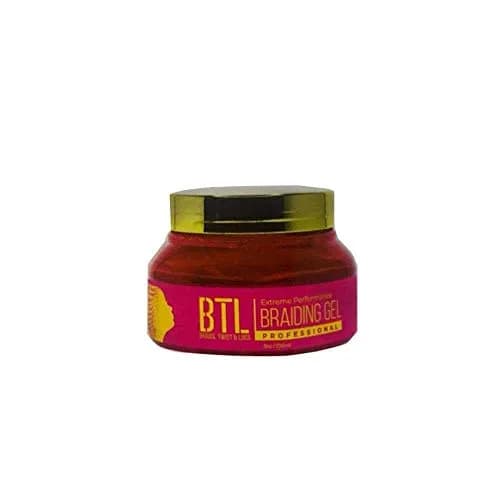 BabyFaceDiary BTL Professional Braiding Gel, 8 oz | All Hair Types, Strong Hold, Unscented thumbnail 1
