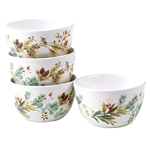 Certified International Christmas Story 22 oz Ceramic Bowls | Festive Holiday Serveware (70-120 chars) thumbnail 1