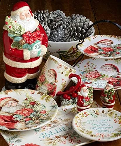 Certified International Christmas Story 22 oz Ceramic Bowls | Festive Holiday Serveware (70-120 chars) thumbnail 2