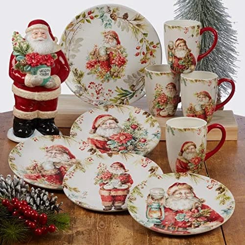 Certified International Christmas Story 22 oz Ceramic Bowls | Festive Holiday Serveware (70-120 chars) thumbnail 3