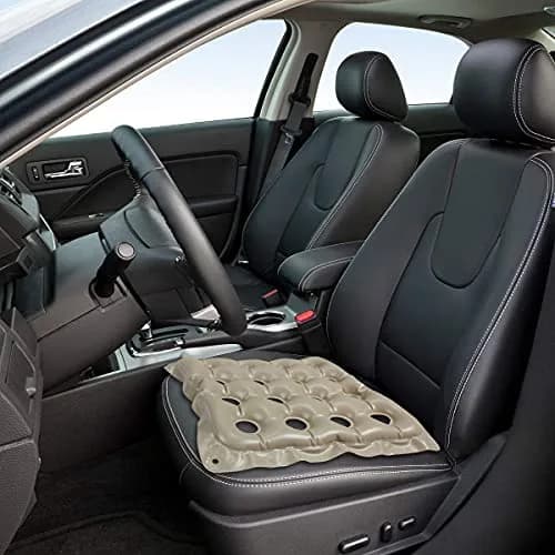 SUNSHINE-MALL Inflatable Seat Cushion 19x19 inch | Water & Air Adjustable, Lightweight for Wheelchair & Office Use thumbnail 7
