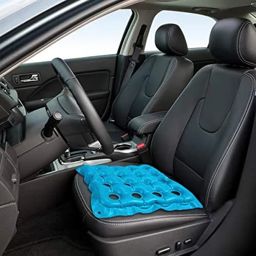 SUNSHINE-MALL Office Chair Cushions, air Cushion seat, sit Cushion, with air Vent, 19 inch, Blue | Ergonomic Seat Support for Office & Wheelchair thumbnail 6