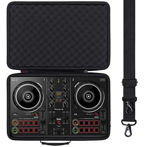 khanka Hard Travel Case for Pioneer DDJ-200 DJ Controller | 40.4cm (15.9") x 26.4cm (10.4") x 6.9cm (2.7") thumbnail 1