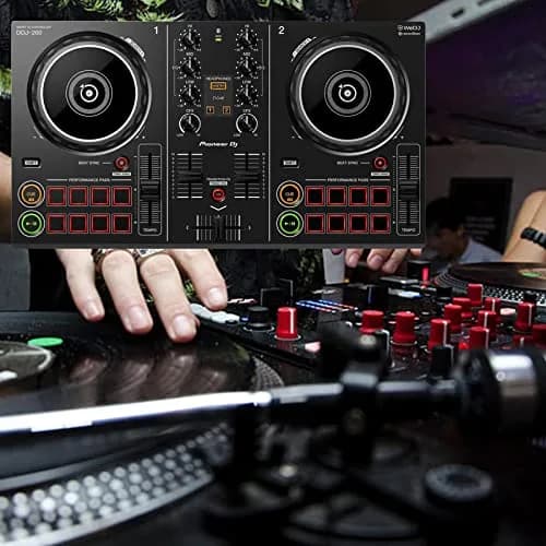 khanka Hard Travel Case for Pioneer DDJ-200 DJ Controller | 40.4cm (15.9") x 26.4cm (10.4") x 6.9cm (2.7") thumbnail 8