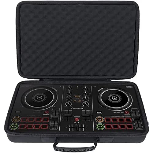 khanka Hard Travel Case for Pioneer DDJ-200 DJ Controller | 40.4cm (15.9") x 26.4cm (10.4") x 6.9cm (2.7") thumbnail 2