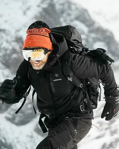 Venustas Men's Waterproof Heated Jacket with Battery & Detachable Hood | 10-Hour Warmth, Water-Resistant, Windproof thumbnail 3