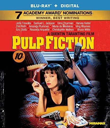 Pulp Fiction Blu-ray + Digital | Quentin Tarantino Crime Drama thumbnail 1