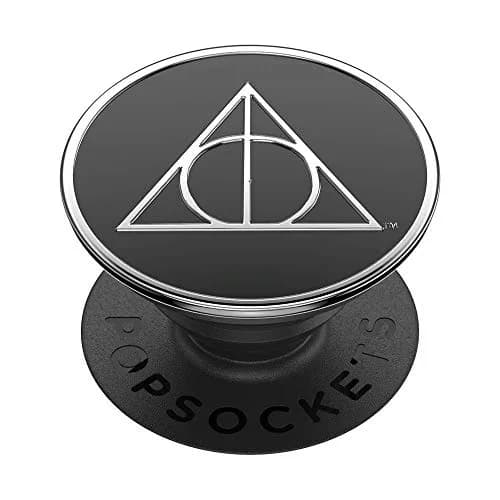 PopSockets Adhesive Phone Grip, Holder- Deathly Hallows | Harry Potter Style, Swappable Top, Secure Hold thumbnail 1