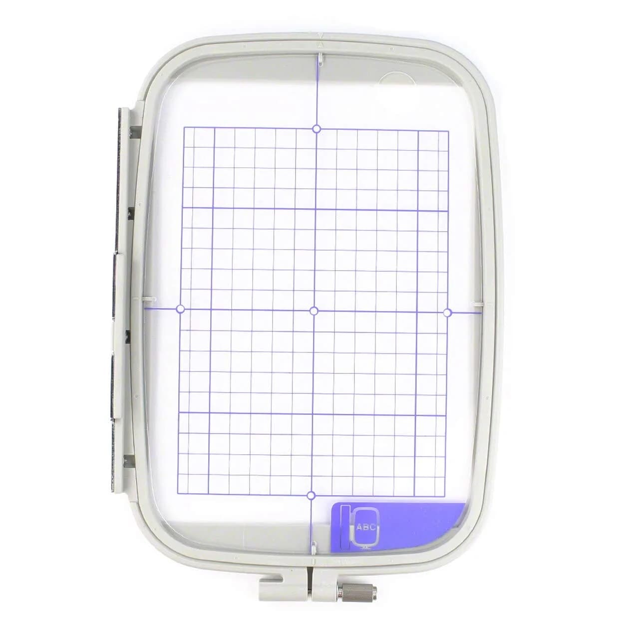 Embroidex 5x7" Hoop for Brother & Babylock Embroidery Machines | Replaces SA444, Innov-ís 1000, PE700, PE750D, PE770, PE780D, PE800, SB7900E — White