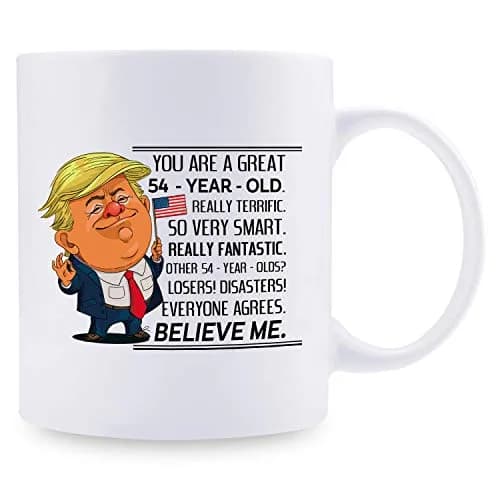 MintBear 11 oz You Are A Great 54 Year Old Birthday Trump Mug | 54th Birthday Gifts for Men & Women thumbnail 2
