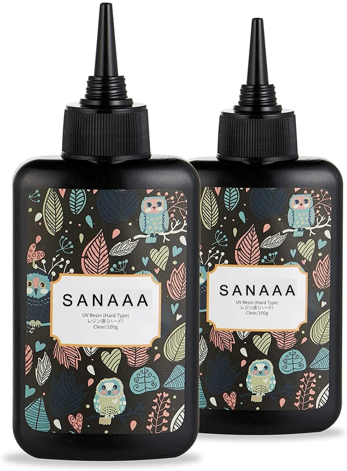 SANAAA Clear Hard Type UV Resin 200g (6.76 Fl Oz) | Professional Grade for DIY Jewelry Making - main product image