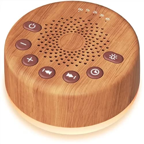 Easysleep White Noise Machine with 25 Sounds & 12 Color Night Lights | 100-240V Compatible thumbnail 1